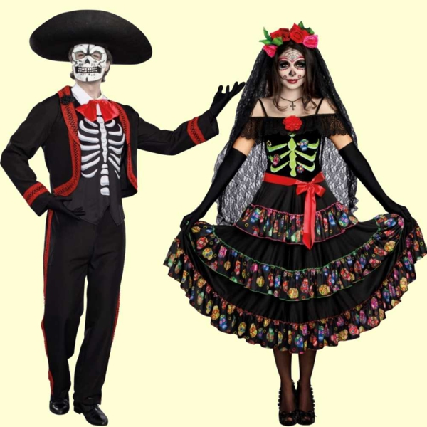 personnages mexicains idée de déguisement couple halloween