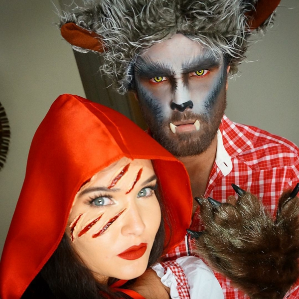 petit chaperon rouge et le loup idée de déguisement couple halloween