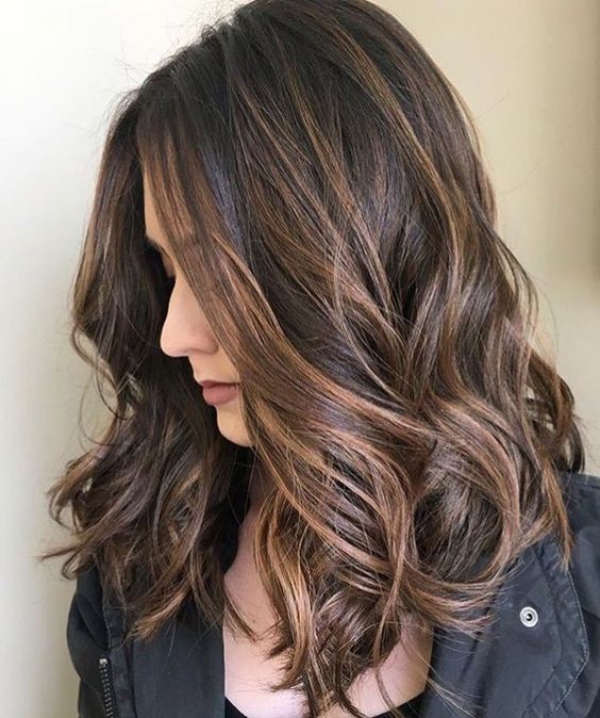 Balayage Pour Brune Les Fetes De La Fin D Annee Sont Une Belle Occasion