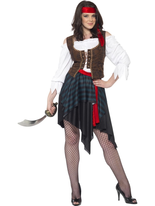 déguisement Halloween Jack Sparrow costume pour femme