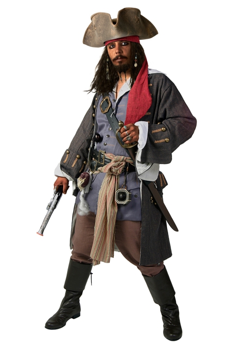 déguisement Halloween Jack Sparrow un costume complet