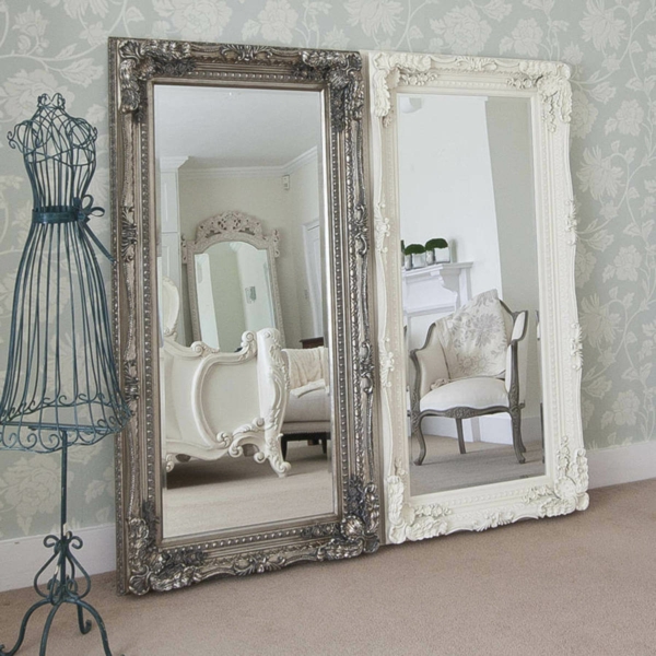 idée déco chambre adulte romantique miroirs style baroque
