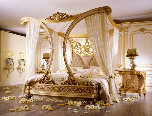 idée déco chambre adulte romantique mobilier design unique