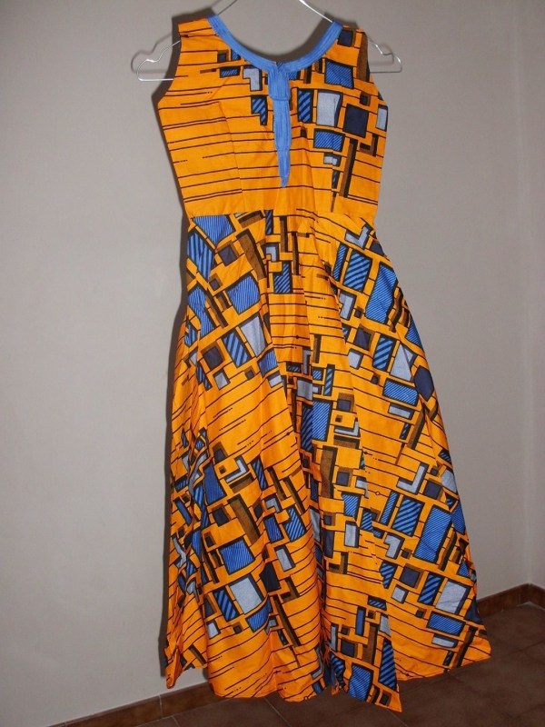 le pagne africain robe élégante