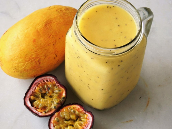 recette smoothie au mangue et fruit de la passion