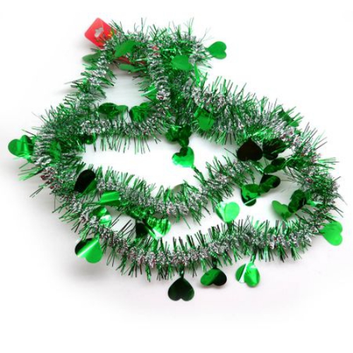 guirlande de Noël artificielle et verte