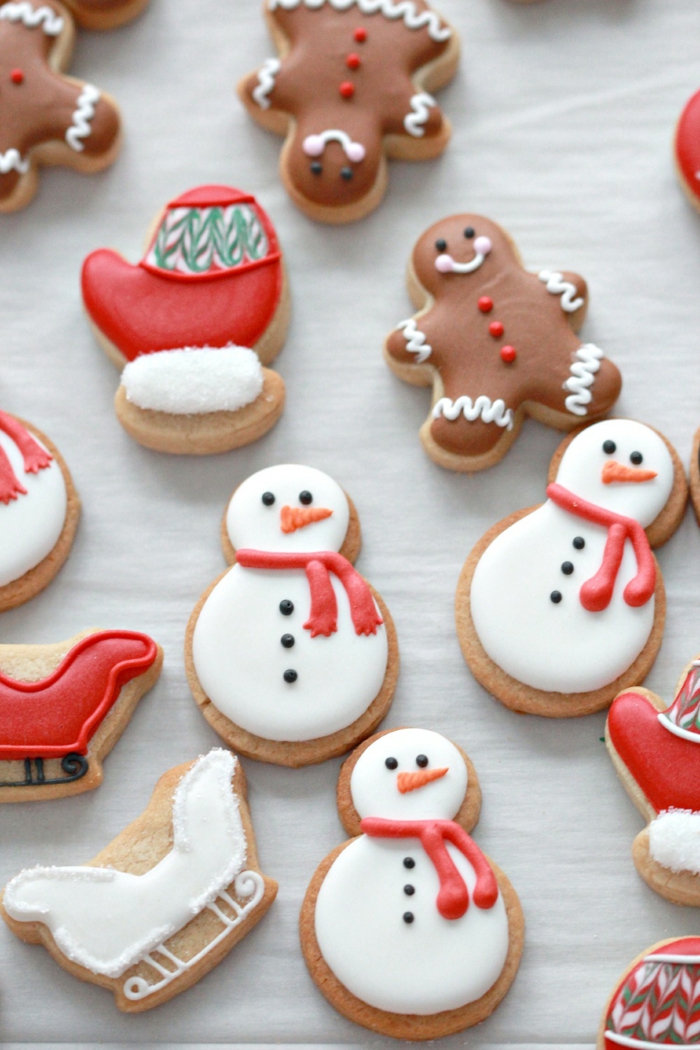 idée diy marque-place Noël à faire soi-même avec cookies