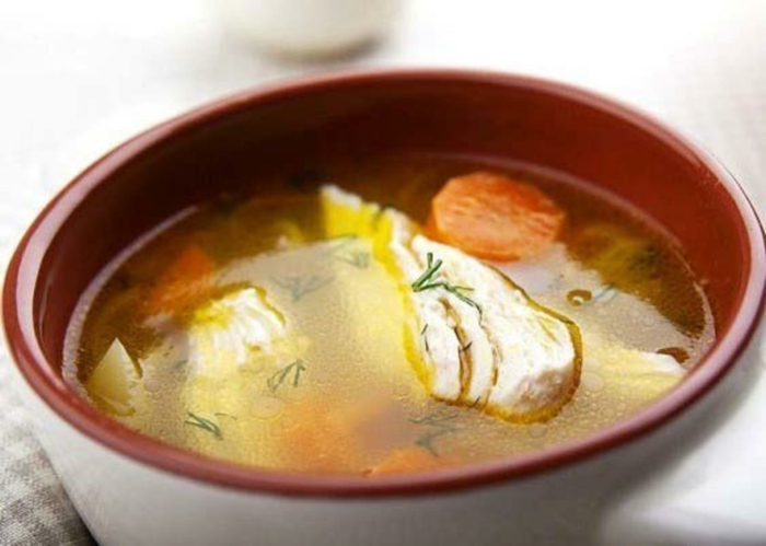 soupe au poulet idée comment combattre le rhume