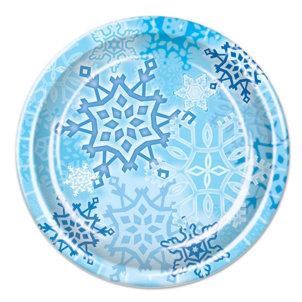 vaisselle jetable Noël au style scandinave