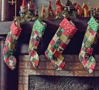 Chaussette de Noël à fabriquer si profonde qu’elle contienne les cadeaux (3)