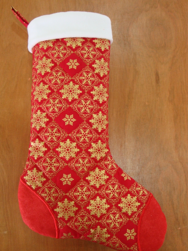chaussette de Noël à fabriquer jolie chaussette