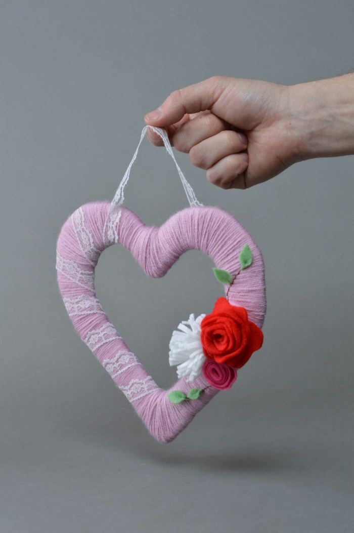 couronne diy saint valentin 2019