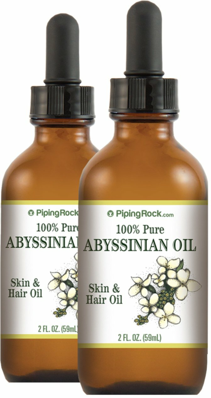 huile d' Abyssinie pour les cheveux et la peau
