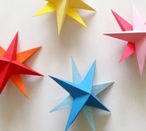 Origami Noël flocon ou une leçon de beauté et d’habileté pour vos enfants (1)