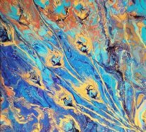 Peinture bleu paon inspirée par une riche palette naturelle (2)