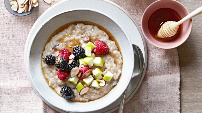 petit-déjeuner idée recette porridge