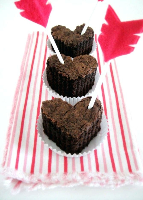 idée cadeau saint valentin fait main muffins en forme de coeur
