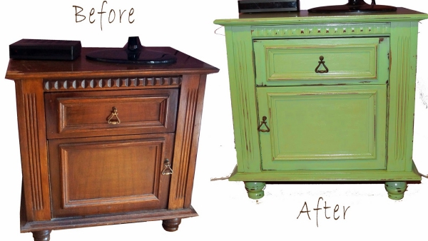 relooker un meuble ancien commode avant et après