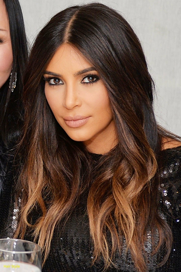 balayage sur cheveux foncé