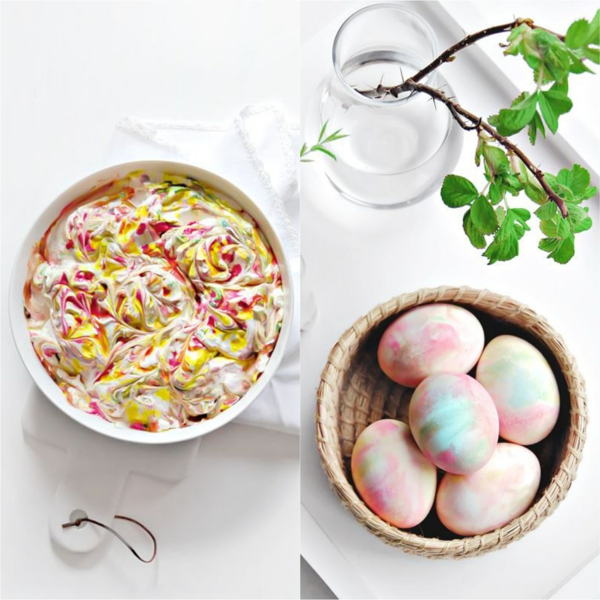 façons créatives de décorer un œuf de Pâques mousse à raser