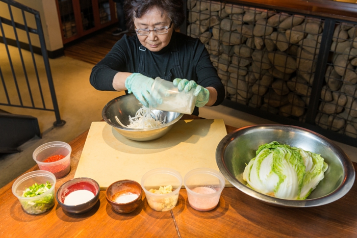 préparer la recette kimchi technologie