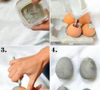 Comment faire des œufs de Pâques décoratifs en béton ? (4)
