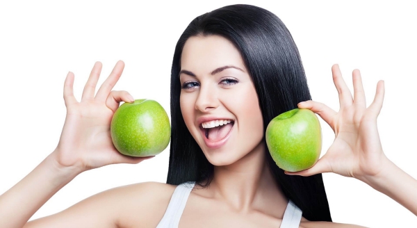 améliorer solidité cheveux manger des pommes