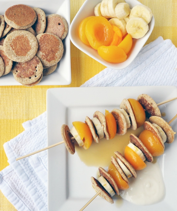 Brochette apéro - 70 idées de recettes qui mettent de l'eau à la bouche abricot banane crêpes américaines