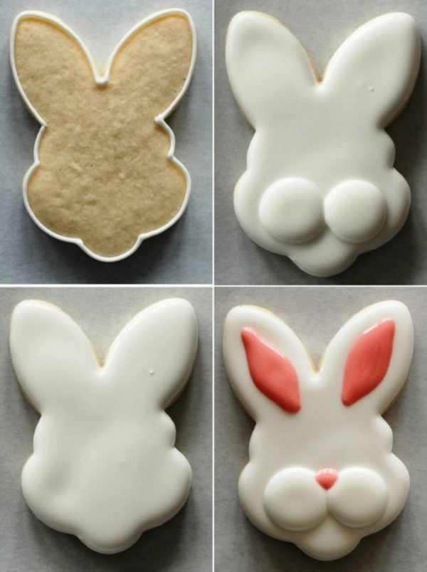 Pâtisserie lapin de Pâques - recettes faciles et beaucoup d'idées diy biscuits lapins en moules