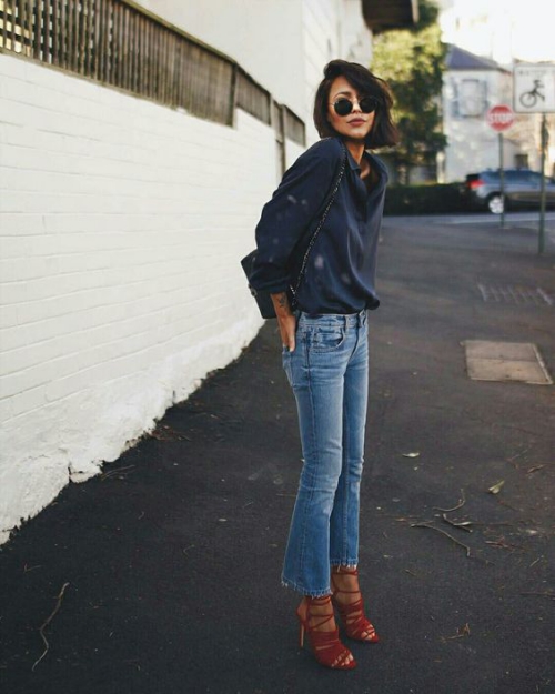 denim jeans simplicité et confort