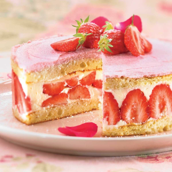 recette fraisier idée dessert estival