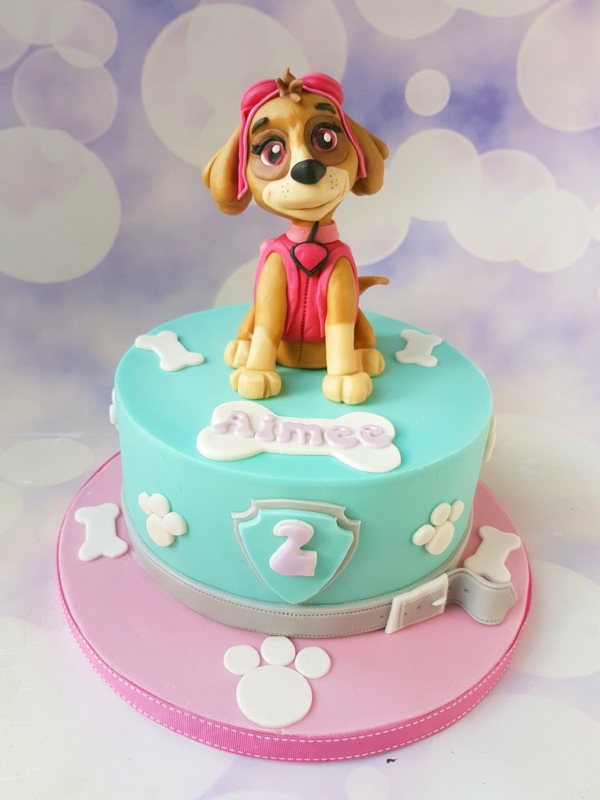 Gâteau Pat Patrouille - recettes et 50 idées de design gâteau d'anniversaire pour fille 2 ans