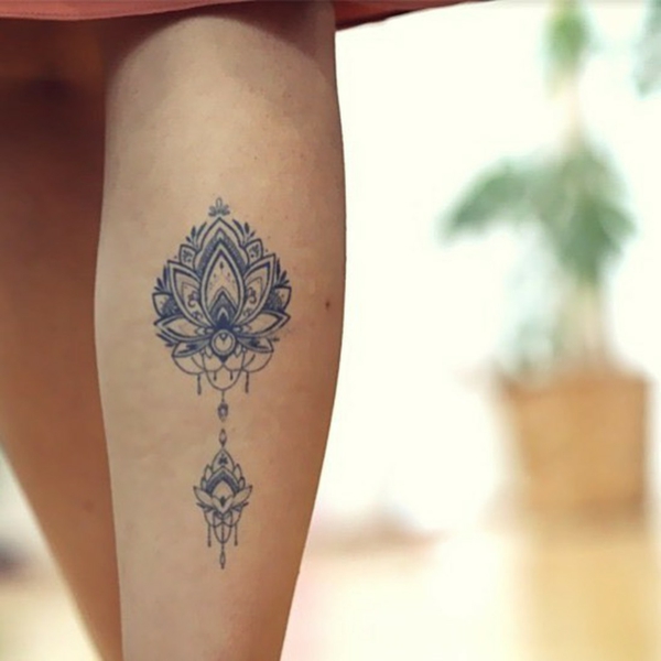 tatouage éphémère au jagua mollet femme