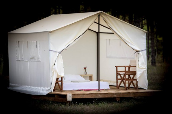 camping luxe plus qu’une tente