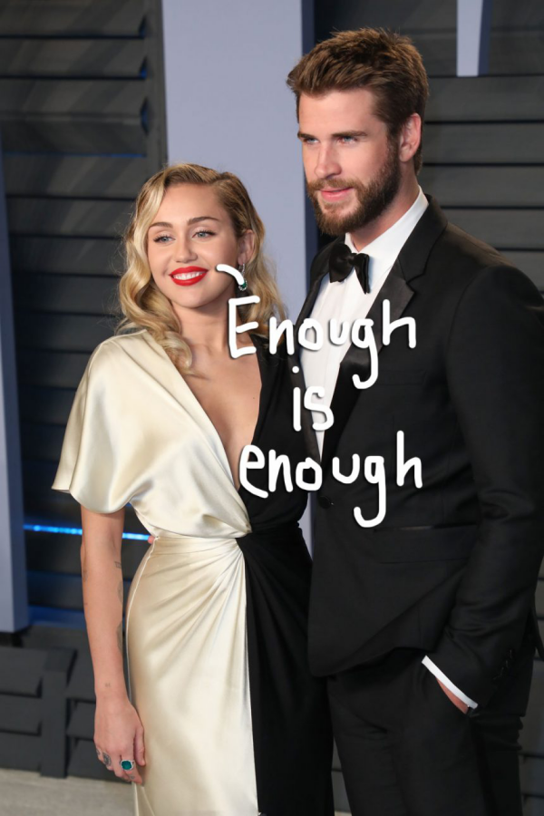 Miley Cyrus et Liam Hemsworth fin de l’idylle
