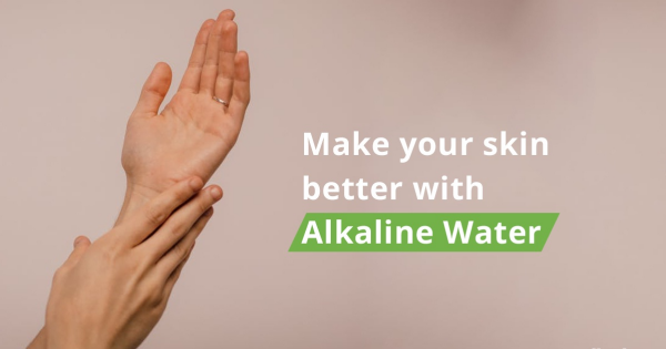 alcaliniser l’eau bonne pour la peau