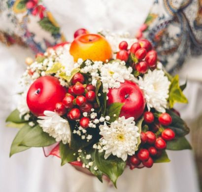 bouquet de mariée automnal