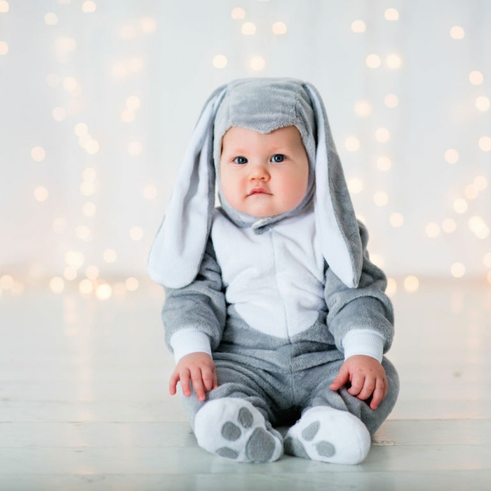 costume lapin idée déguisement halloween bébé