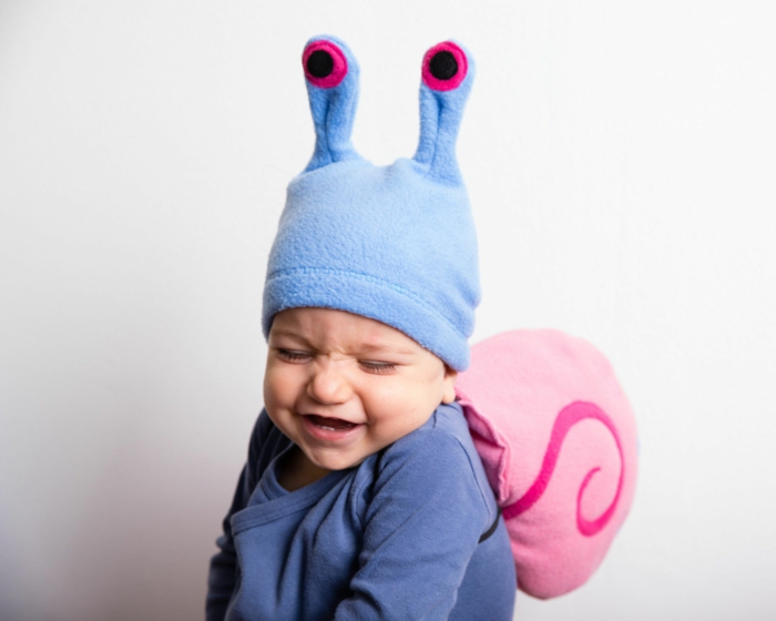 déguisement halloween bébé costume adorable escargot