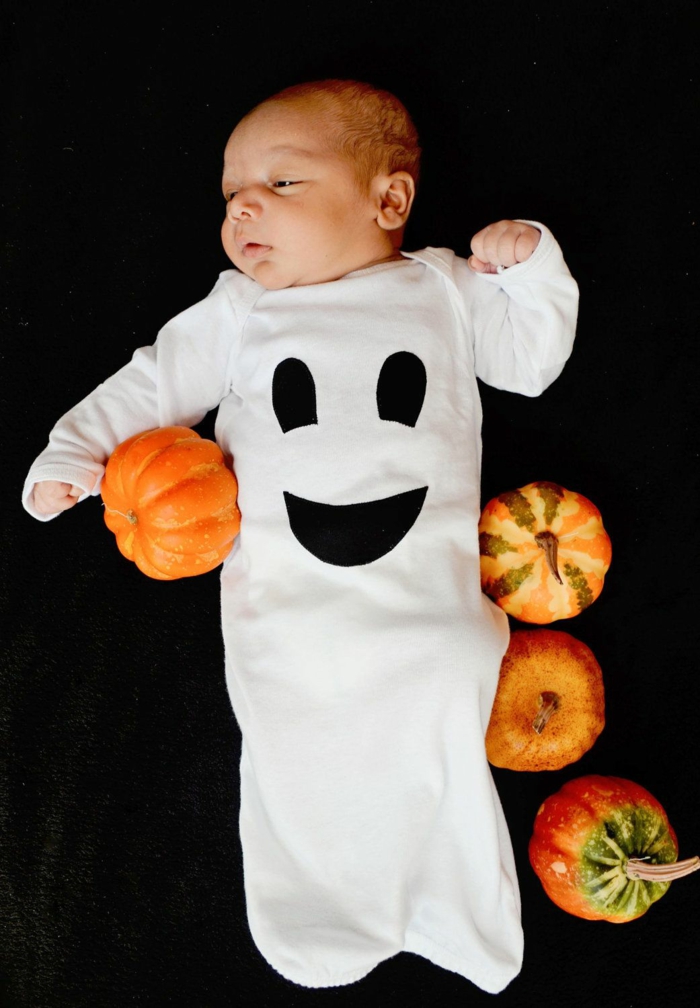 déguisement halloween bébé fantome
