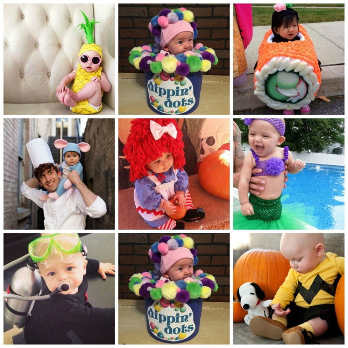 déguisement halloween bébé idées costumes