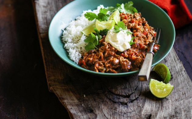 recette chili cone carne