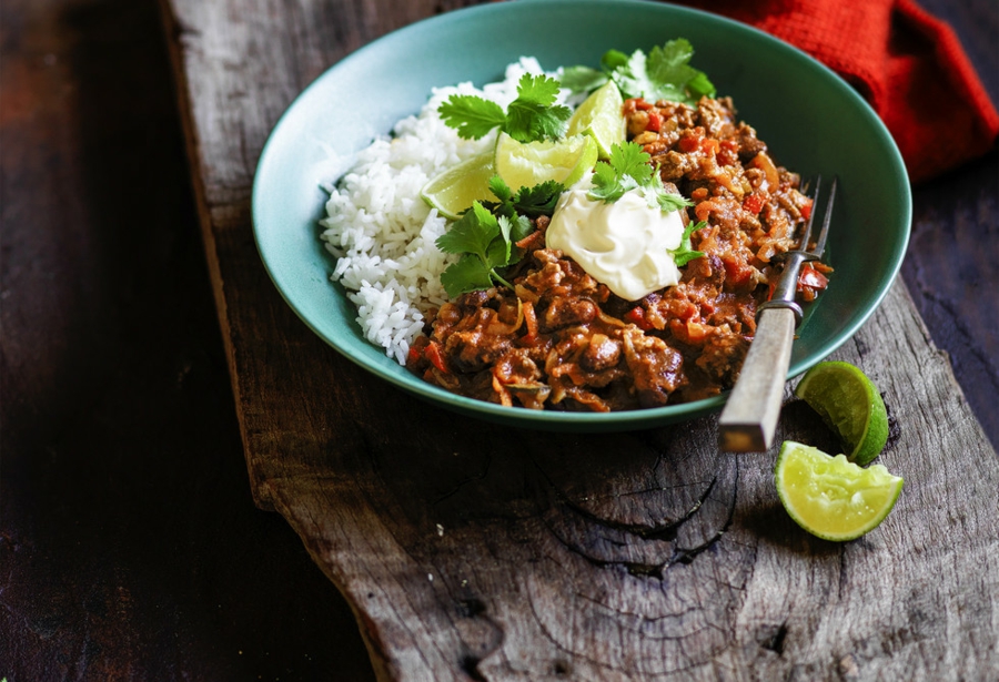 recette chili cone carne