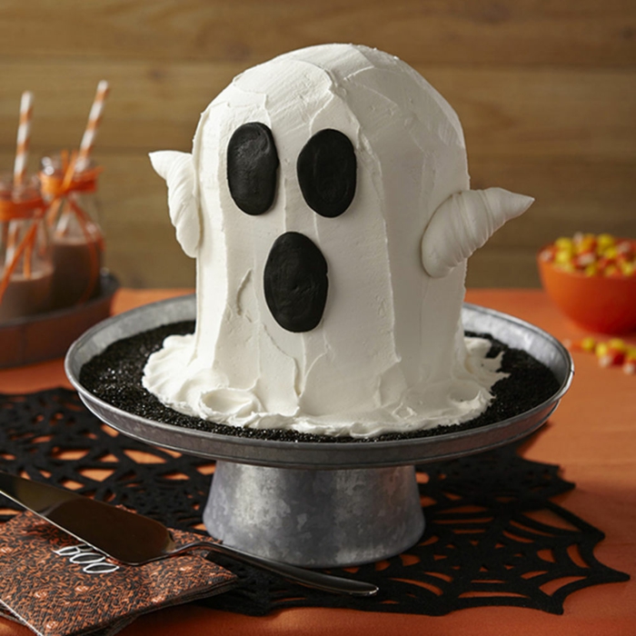 gâteau halloween fantôme