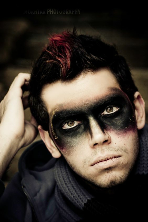 idée de maquillage halloween homme super héros