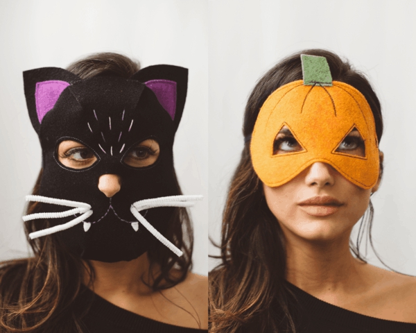 masque halloween à fabriquer vous-même pour femme