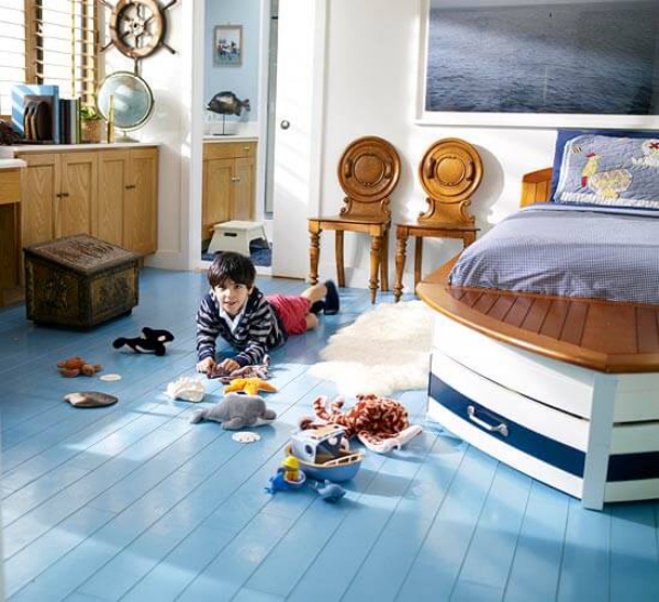 mobilier chambre enfant le thème nautique