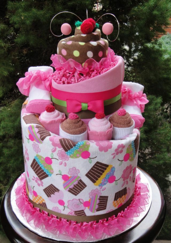 Idee Cadeau Bebe Comment Faire Un Gateau De Couches