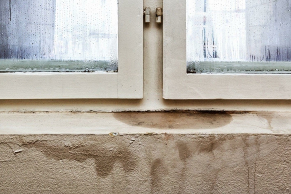 humidité condensation moisissure humidité sous les fenêtres