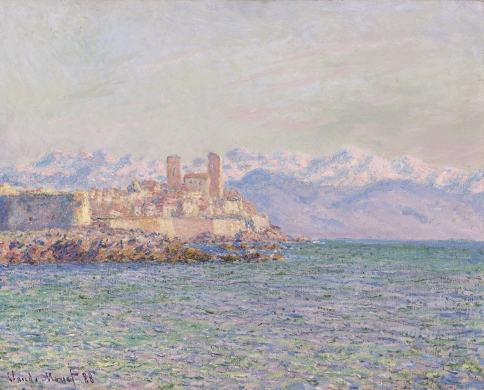 le fort d'antibes Claude Monet atelier des lumières expo 2020 voyages en méditerranée